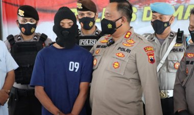 Kurang Dari 12 Jam Satreskrim Polres Demak Tangkap Pembunuh Sadis Wanita di Mranggen