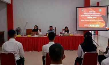 Antisipasi terhadap Peredaran Narkotika, Rutan Boyolali Bersama BNNK Surakarta Adakan Penyuluhan Bagi CPNS Rutan Kelas II B Boyolali