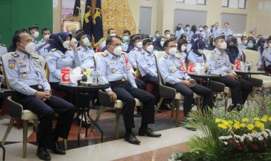 Kemenkumham Jateng Ikuti Apel Pagi Bersama Pasca Idulfitri 1443H via Teleconference