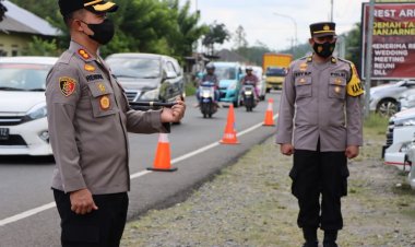 H+3 Lebaran Arus Balik Jalur Tengah Banjarnegara Terpantau Rame Lancar