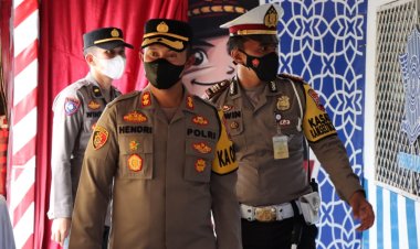 Hadapi Mudik Lebaran dan Hari Raya Idul Fitri 1443 Hijriah, Polres Banjarnegara Dirikan Enam Pos Pengamanan Arus Mudik