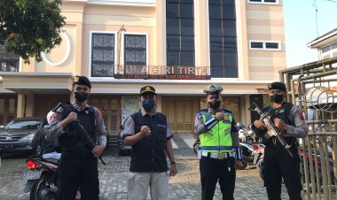 Personel Polres Banjarnegara Amankan Perayaan Paskah Guna Beri Rasa Aman Masyarakat