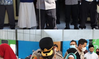 Polres Banjarnegara Gelar Keroyok Vaksin se Kecamatan Pejawaran
