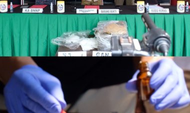 Ditresnarkoba Polda Jateng Musnahkan 20 Kilo Ganja Dan 4 Kg Sabu Hasil Temuan Ops Bersinar Candi 2022