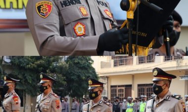 Kapolres Banjarnegara Pimpin Setijab Kapolsek Madukara dan Mandiraja