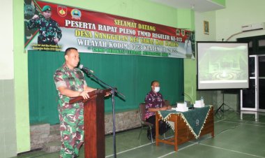 Rapat Pleno TMMD Reg 113 Kodim 0723 Klaten