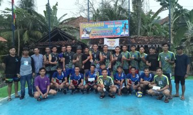 HARAPAN JAYA GELAR  TURNAMEN SEMI OPEN VOLLY BALL