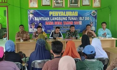 Pemerintah Pekon Marang,Kembali Salurkan  BLT DD Tahap 2 Tahun 2023