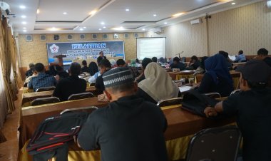 Kades  Se - Kabupaten Madina Ikuti Pelatihan Implementasi Transaksi Non Tunai Pada Pemerintah Desa
