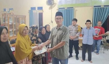 Pemerintah pekon laay salurkan BLT DD tahap Pertama kepada 27 KPM