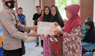 Pekon Asahan Way Sindi,Salurkan BLT DD Perdana Triwulan Tahun 2023