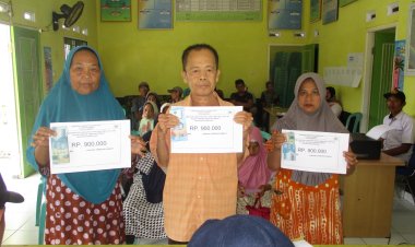 Pemerintah Pekon Bambang Salurkan BLT-DD Tahap II hari Senin 31/07/2023