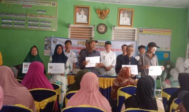 Pemerintah Pekon Penengahan Salurkan BLT-DD Tahap II hari Kamis 27/07/2023