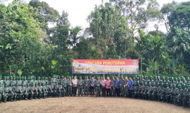 ketua 1 DPR Yudi Purna Nugraha,SH menghadiri  Kegiatan Penutupan Latihan YUDDHAWASTU PRAMUKA  Dan Tradisi Pembaretan DIKJUKTAIF ABIT DIKMATA TNI AD