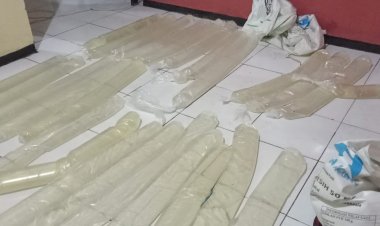 pospol subsektor laala, amankan 29 gen, berisi miras"sopi.