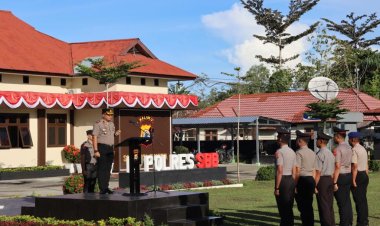 Puluhan Personil Naik Pangkat, Kapolres Akui Tanggungjawab Bertambah
