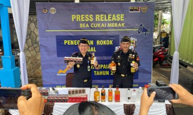 Pencegahan Rokok Illegal, MMEA dan Penyampaian Kinerja KPPBC TMP Merak Tahun 2022