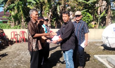 Sebanyak 79 Keluarga Penerima Manfaat (KPM) Desa/pekon serungkuk menerima Bantuan Langsung Tunai Dana Desa (BLT-DD)