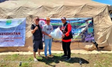 IDI Cabang Lampung Selatan, Melakukan Aksi di lokasi Pasca Bencana Gempa Bumi Cianjur Jawa Barat