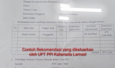 Dituding Persulit Nelayan Isi BBM di SPBN Kalianda, Ketua Koperasi Mina Dermaga Angkat Bicara