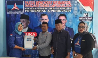 Demokrat LamSel Buka Pendaftaran Bacaleg, Dua Mantan Kader PDI-P ikut Mendaftar