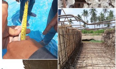 Diduga Jalan Ruas Titiwangi-Trimo Mukti di Kerjakan Asal Jadi Dan Bermutu Rendah Oleh CV Hang Tuah