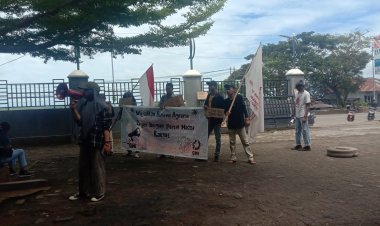 Peringatih HTN "SMI Morotai" Gelar Demonstrasi Ungkap Problematika Sosial