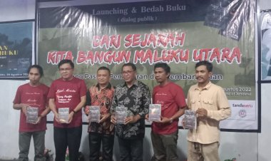 Karya Seorang ASN Morotai Berhasil"Launching " Buku Perang Pasifik ,Pemekaran ,dan Pembangunan