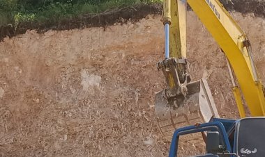 DLH Morotai Pantau Tempat Penambangan Pasir