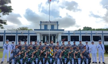 Kunjungan Kerja Pangkogabwilhan III di Lanal Morotai