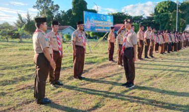 Danlanal Morotai Membuka Kegiatan Perjusami Saka Bahari