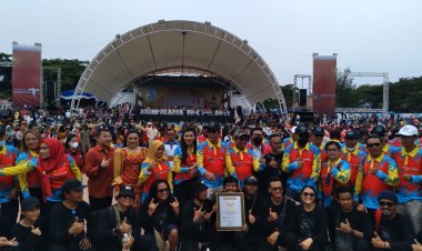 Penari Kolosal Tokuwela Morotai Mampu Resmi Masuk Rekor Dunia