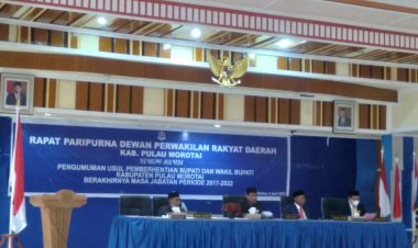 Ketua DPRD Sebut 22 Mei 2022 Akhir Masa Jabatan Bupati dan Wabup Morotai