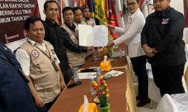 DPD Partai Perindo Oku Timur Daftarkan 17 Bacaleg Ke KPU