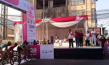 Kapolda Lampung Buka Kejuaraan Criterium Tour Of Kemala Lampung Series 4