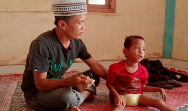 Adik Fauji Mengalami Penggeseran Tulang Ekor, Luput Dari Perhatian Pemerintah