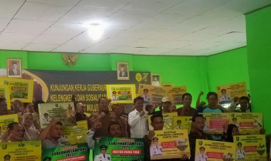 Kunker gubernur ke lamtim, berikan bantuan ke kelompok tani/peternak