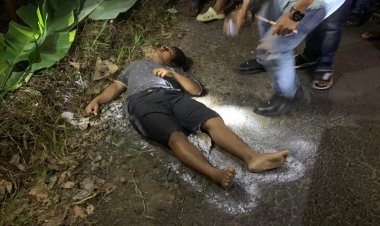 Begal sadis menembak kepala korban hingga meninggal di tempat di kampung negri sungkay, kecamatan gunung labuhan