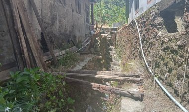 LPK  TINJAU GORONG- GORONG RUSAK DIPEMANGKU 2 SUKAMAJU PEKON KOTA KARANG