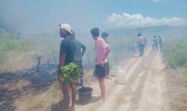 Karhutla Kembali Melanda SBB, Kapolres Minta Warga Jaga Lingkungan