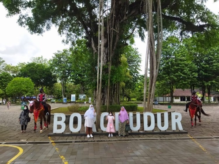 Zeppelin dan Berta Von Cantik Turut Mengamankan Pertemuan G20 di Borobudur
