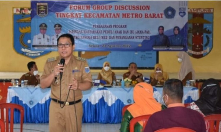 Focus Group Discussion (Fgd) Wali Kota Metro Sebagai Narasumber Tingkat Kecamatan