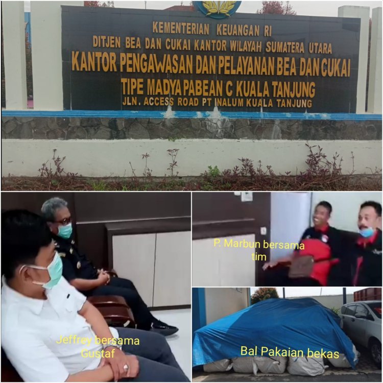Kepabean Bea dan Cukai Kuala Tanjung Lepas Sopir, dan Mobil Truck Dikembalikan