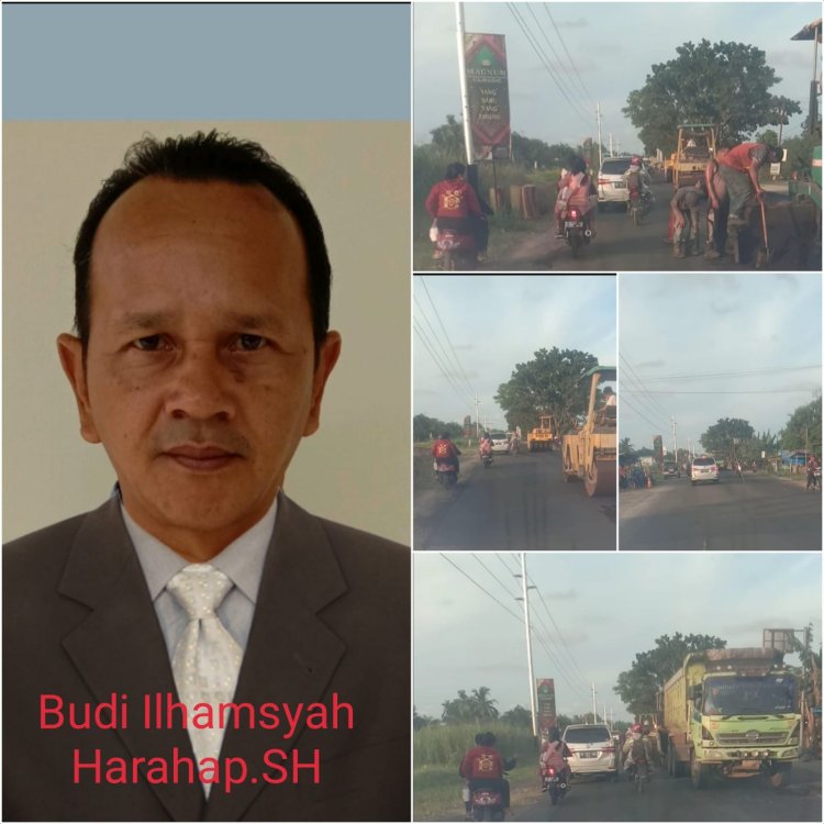 "Budi Ilhamsyah Harahap: Jalan Kebanggaan Masyarakat, Perbaikan Jalan Acces road PT. Inalum Tambal Sulam"