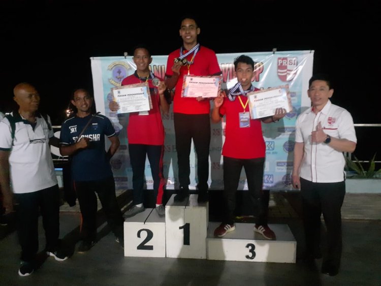 SMA Negeri 1 Kupang Meraih Juara Renang Danlantamal VII Cup