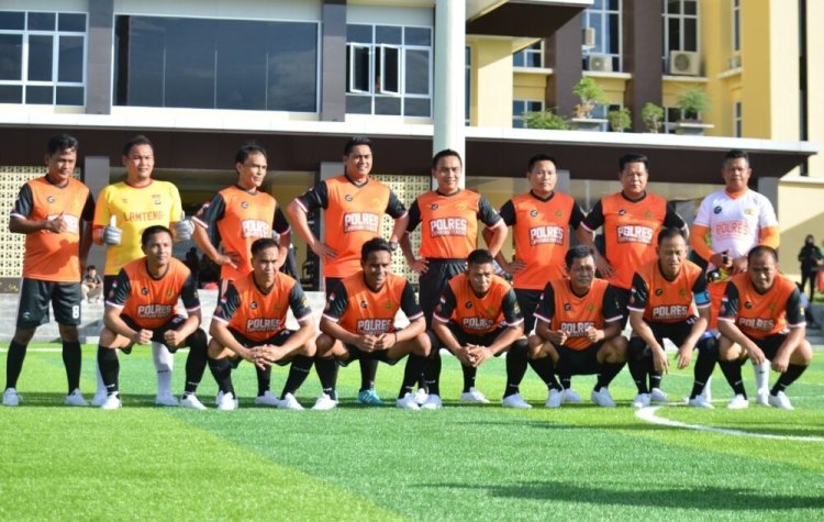 Masuk Semi Final ! Polres Lampung Tengah Pukul Mundur Polres Mesuji Dengan Skor 4-0
