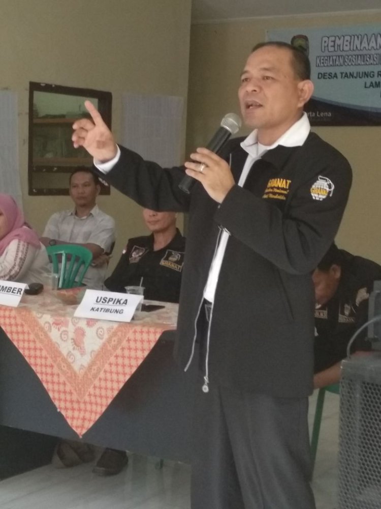 Ketua DPC Granat Lamsel Angkat Bicara, Terkait Dugaan Korupsi Oknum Kades Karyatunggal