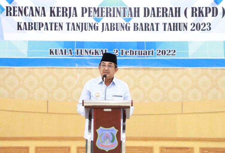 Buka Forum Konsultasi Publik RKPD 2023, Bupati : Menuju Tanjung Jabung Barat BERKAH