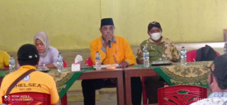 Lurah Trimurjo Pimpin Rapat Koordinasi Bulanan Kelurahan Trimurjo Kecamatan Trimurjo Kabupaten Lampung Tengah