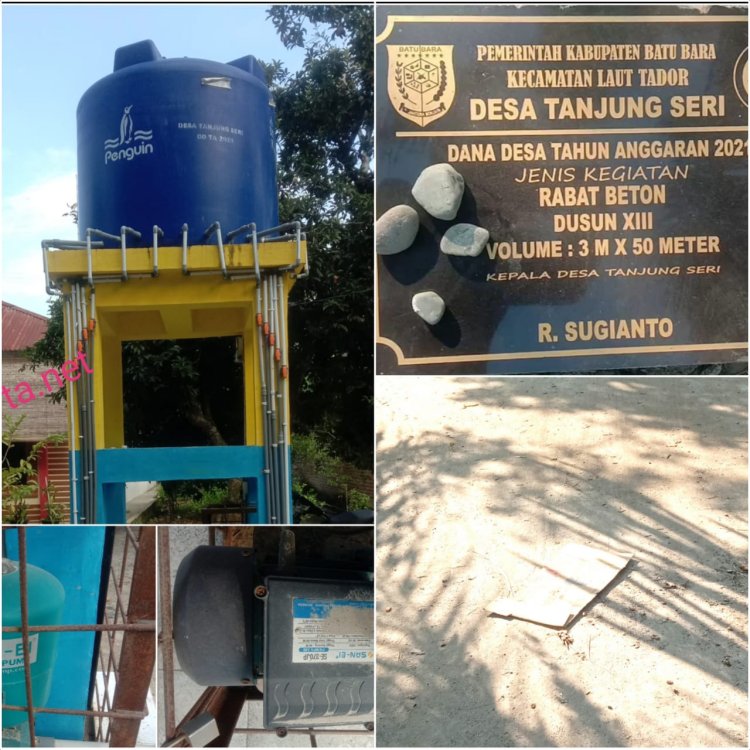 RCW, Masyarakat dan KCBI Kembali Soroti Penggunaan DD Program "Sumur Bor dan Rabat Beton Desa Tanjung Seri